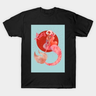 ARIES Zodiac Horoscope Design T-Shirt